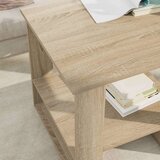  Klubska miza Sonoma hrast 51 x 50 x 50 cm Konstruiran les, (5000120542) | Shoptok.si