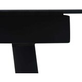  5-dijelni vrtni blagovaonski set od PVC ratana crni | shoptok.hr