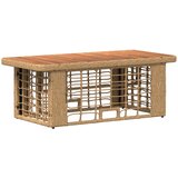 Vrtni set za objed s jastukom 4 pcs Prirodna i Bijela | shoptok.hr