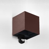 Brilagi LED spoljno zidno svetlo sa senzorom CUBE LED/6W/230V braon IP65 | Eponuda.com