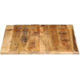 Stolna ploča 100x80x2,5 cm masivno drvo manga sa živim rubom | shoptok.hr