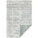 NORTHRUGS Zeleno-krem zunanja preproga Biri, 80 x 150 cm Cene