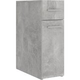 Ormarić za lijekove boja betona 20x45,5x60 cm konstruirano drvo | shoptok.hr