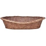 vidaXL Pasja košara / postelja naravna 70 cm | Shoptok.si