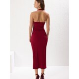 Trendyol Ženska haljina Twoss25El00234, Bordo | Eponuda.com