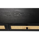 White Label Črna stranska mizica 40x120 cm Guuji – | Shoptok.si