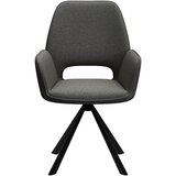 Actona Temno siv jedilni stol z nasloni za roke Graham – | Shoptok.si