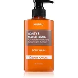 Honey & Macadamia Baby Powder nežni gel za prhanje z vlažilnim učinkom 500 ml