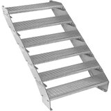 Monster nastavljivo 6-delno pocinkano stopnišče - 900 mm širine, (21571138) | Shoptok.si