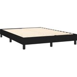  Krevet s oprugama i madracem crni 140x200 cm od tkanine | shoptok.hr