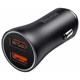 Golden Contactor Max auto punjač, 2x USB, 60W (siv)