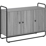  Komoda Siva Sonoma 102 x 35 x 75 cm Prerađeno drvo - Siva Sonoma 102 x 35 x 75 cm Cijene