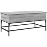  Stolić za kavu siva boja hasta 100x50x45 cm od drva i metala 100 x 50 x 45 cm | Shoptok.si