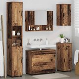  Set namještaja za kupaonicu 5 kom. Staro drvo 35 x 30 x 192 cm | shoptok.hr