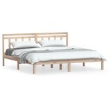  Okvir za krevet od masivne borovine 180 x 200 cm bračni | shoptok.hr