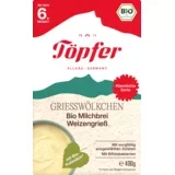 Bio mlečna kašica Grießwölkchen - pšenični zdrob - 400 g