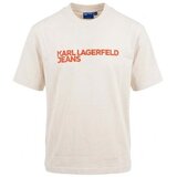 Karl Lagerfeld Majice s kratkimi rokavi Camisetas Hombre Modèle Klj Reg Ss Essential Tee Bež Cene