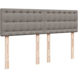  Krevet s oprugama i madracem smeđesivi 160x200 cm tkanina | shoptok.hr