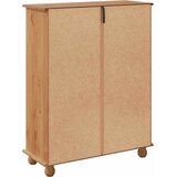  Ormar za cipele ASKIM Smeđa 85 x 35 x 108 cm Čvrsto borovo drvo | Eponuda.ba