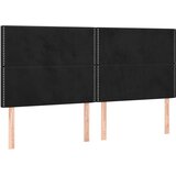  box spring s madracem LED crni 200x200 cm baršun | shoptok.hr