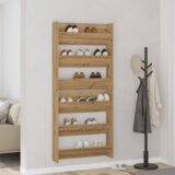 vidaXL Ormarići za cipele na zidu 2 pcs hrast artisan 60 x 18 x 60 cm | shoptok.hr