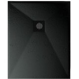 Astral Lithos Tuš kada 100x80 - Liveni mermer crna | ePonuda.com