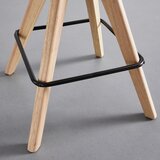 Bessagi Home Barski Stol Leonie, Temno Siva, Vrtljiv | Shoptok.si