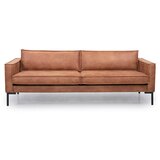Scandic cognac smeđa sofa od imitacije kože Rate Cijene