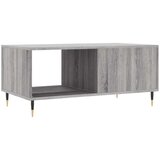 vidaXL Klubska mizica siva sonoma 90x50x40 cm inženirski les | Shoptok.si