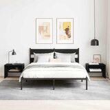  Noćni ormar Crni hrast 40 x 40 x 30 cm Konstruirano drvo | shoptok.hr