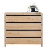 Mömax komoda larios c, barva hrasta | Shoptok.si