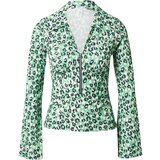 Warehouse Majica temno modra / zelena / bela | Shoptok.si