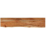 Stolna ploča 160x30x3,8 cm pravokutna bagremovo drvo živi rub | shoptok.hr