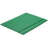 Fornax Fascikl kartonski s gumicom A4, zeleni | shoptok.hr