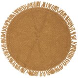 Bloomingville Narančasti vuneni okrugli tepih ø 110 cm Lenea - | shoptok.hr