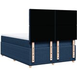  Krevet s oprugama i madracem plavi 140x200 cm od tkanine | shoptok.hr