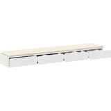  Ladice za krevet Bijelo 180 x 36,5 x 16,5 cm Konstruirano drvo | shoptok.hr