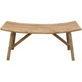  Vrtna klupa Prirodna 110 x 45 x 50 cm Bambus | shoptok.hr