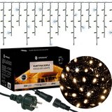  LED svjetlosna zavjesa toplo bijela + hladno bijeli bljesak 300 LED lampica | shoptok.hr