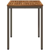  Stol za večeru u vrtu Prirodna i kava 60 x 60,5 x 75 cm | shoptok.hr