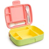 Munchkin Bento Box Yellow komplet pribora za jelo za djecu 18 m+ 1 kom | shoptok.hr