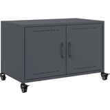 Maison Chic TV omarica - TV stojalo - Televizijska omarica antracit 68x39x43,5 cm jeklo, (21700817) Cene