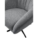 Stylife FOTELJ, siva tekstil | Shoptok.si