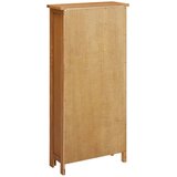 Ormarić za pohranu 50 x 22 x 110 cm od masivne hrastovine | shoptok.hr