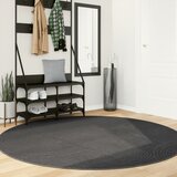  Tepih IZA kratka vlakna skandinavski izgled antracit Ø 200 cm | shoptok.hr