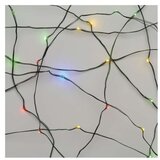  LED božična nano veriga zelena, 7,5 m, zunanja in notranja, večbarvna, časovnik | Shoptok.si