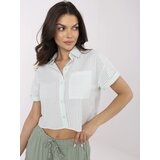 Vinceotto Shirt-NM-KS-KA-01148.50P-white-green | Shoptok.si