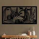Wallity Zidna dekoracija Okean, 85 x 40 cm, Crna | Eponuda.ba