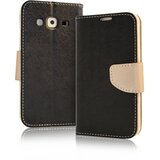  Preklopni ovitek / etui / zaščita Fancy za Samsung Galaxy A32 4G - črni & zlati Cene
