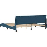  Okvir za krevet bez madraca Hanko plavi 200x200 cm baršunasti | shoptok.hr